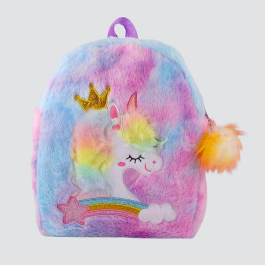 Purple Unicorn Plush backpack