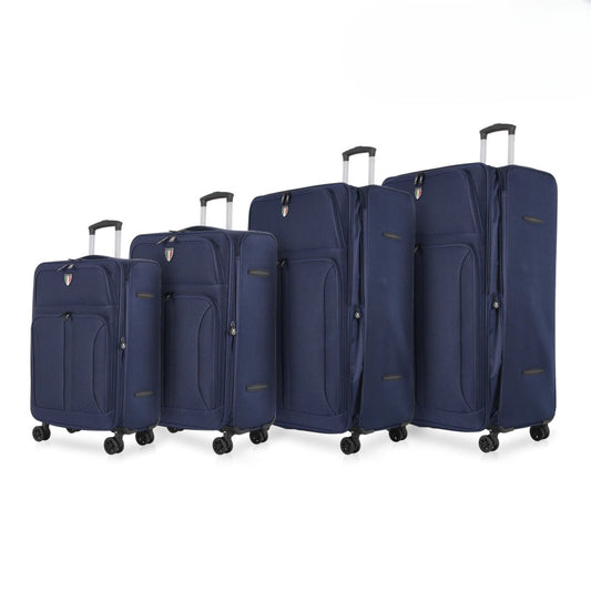 Tucci Navy Blue Softside Luggages <br><span style= "color:#FF0000;"><strong> Prices Coming Soon </strong></span>