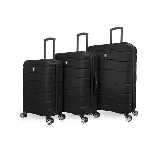 Tucci Black Hard Case Luggages <br><span style= "color:#FF0000;"><strong> Prices Coming Soon </strong></span>