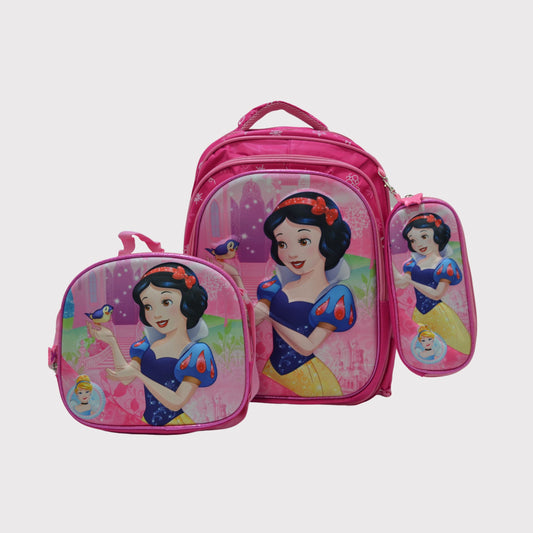 3603 Snow White 3-Piece Backpack Set