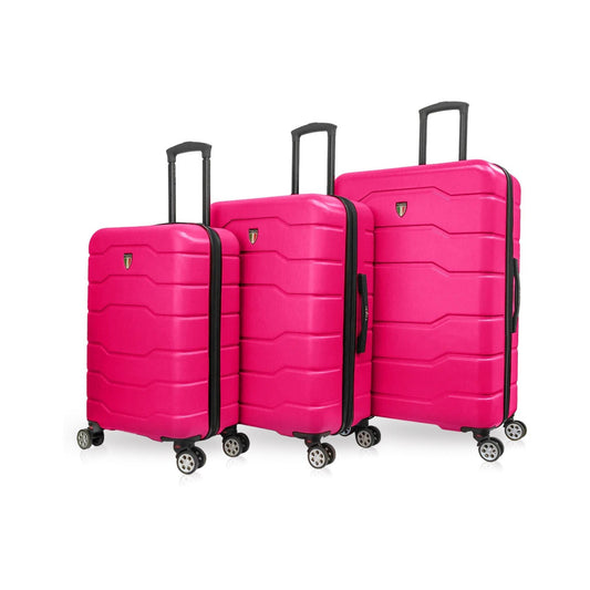 Tucci Fuchsia Pink Hard Case Luggages <br><span style= "color:#FF0000;"><strong> Prices Coming Soon </strong></span>